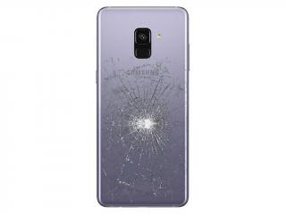 Výměna zadního skla (krytu baterie) Samsung A8 2018 Barevná varianta Samsung: Zlatá - Gold