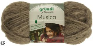 Příze Grundl Musica  (viskóza/akryl/polyamid, 50 g) číslo: 07