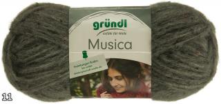 Příze Grundl Musica  (viskóza/akryl/polyamid, 50 g) číslo: 11