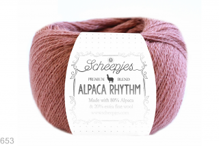 Příze Scheepjes Alpaca Rhythm  (alpaka/vlna, 25 g) číslo: 653
