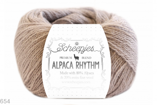 Příze Scheepjes Alpaca Rhythm  (alpaka/vlna, 25 g) číslo: 654