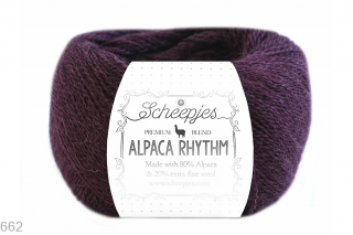 Příze Scheepjes Alpaca Rhythm  (alpaka/vlna, 25 g) číslo: 662