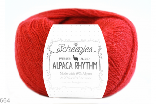 Příze Scheepjes Alpaca Rhythm  (alpaka/vlna, 25 g) číslo: 664