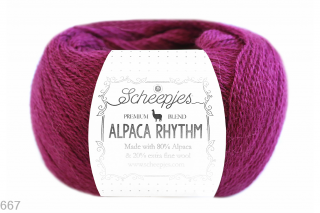 Příze Scheepjes Alpaca Rhythm  (alpaka/vlna, 25 g) číslo: 667