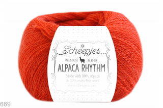 Příze Scheepjes Alpaca Rhythm  (alpaka/vlna, 25 g) číslo: 669
