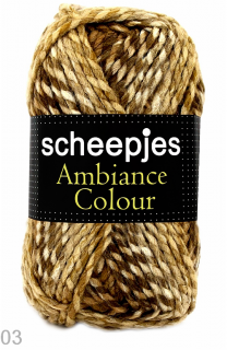 Příze Scheepjes Ambiance Colour  (vlna/akryl, 100 g) číslo: 03