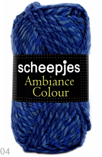 Příze Scheepjes Ambiance Colour  (vlna/akryl, 100 g) číslo: 04