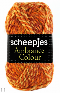 Příze Scheepjes Ambiance Colour  (vlna/akryl, 100 g) číslo: 11