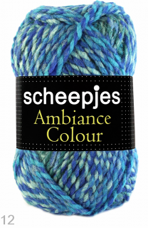 Příze Scheepjes Ambiance Colour  (vlna/akryl, 100 g) číslo: 12