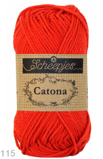 Příze Scheepjes Catona 25  (bavlna, 25 g) číslo: 115