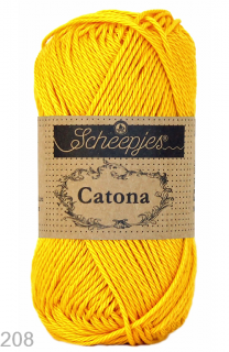 Příze Scheepjes Catona 25  (bavlna, 25 g) číslo: 208
