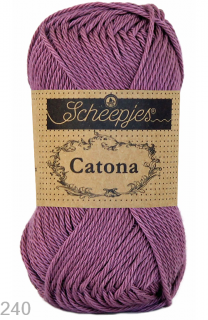 Příze Scheepjes Catona 25  (bavlna, 25 g) číslo: 240