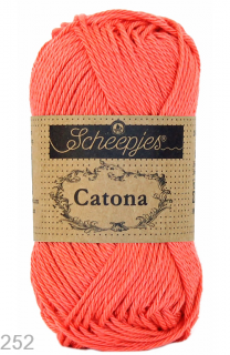 Příze Scheepjes Catona 25  (bavlna, 25 g) číslo: 252