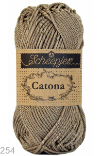 Příze Scheepjes Catona 25  (bavlna, 25 g) číslo: 254