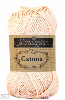 Příze Scheepjes Catona 25  (bavlna, 25 g) číslo: 263