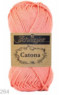 Příze Scheepjes Catona 25  (bavlna, 25 g) číslo: 264