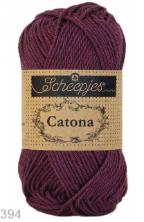 Příze Scheepjes Catona 25  (bavlna, 25 g) číslo: 394