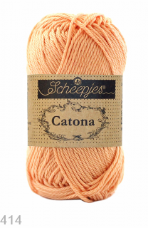 Příze Scheepjes Catona 25  (bavlna, 25 g) číslo: 414