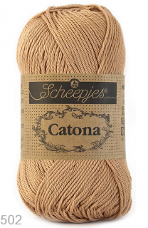 Příze Scheepjes Catona 25  (bavlna, 25 g) číslo: 502