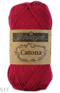 Příze Scheepjes Catona 25  (bavlna, 25 g) číslo: 517