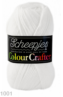 Příze Scheepjes Colour Crafter  (akryl, 100 g) číslo: 1001