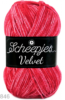 Příze Scheepjes Colour Crafter Velvet  (akryl, 100 g) číslo: 846