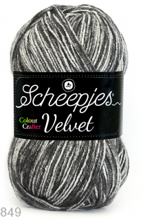 Příze Scheepjes Colour Crafter Velvet  (akryl, 100 g) číslo: 849