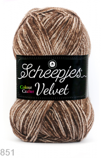 Příze Scheepjes Colour Crafter Velvet  (akryl, 100 g) číslo: 851