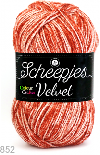 Příze Scheepjes Colour Crafter Velvet  (akryl, 100 g) číslo: 852