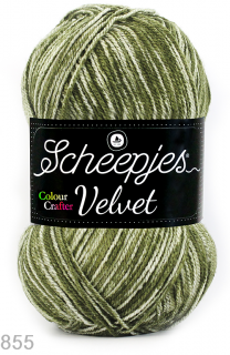 Příze Scheepjes Colour Crafter Velvet  (akryl, 100 g) číslo: 855
