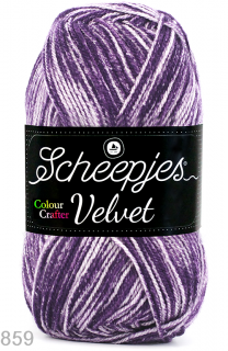 Příze Scheepjes Colour Crafter Velvet  (akryl, 100 g) číslo: 859