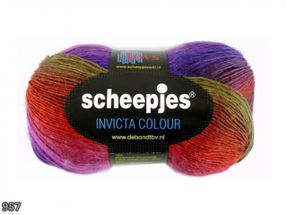 Příze Scheepjes Invicta Colour  (vlna/polyamid, 100 g) číslo: 957