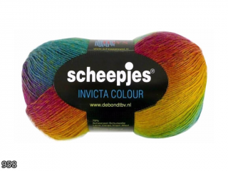 Příze Scheepjes Invicta Colour  (vlna/polyamid, 100 g) číslo: 958