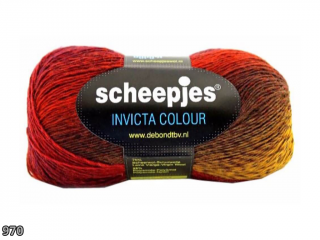 Příze Scheepjes Invicta Colour  (vlna/polyamid, 100 g) číslo: 970