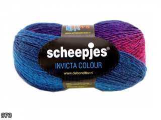 Příze Scheepjes Invicta Colour  (vlna/polyamid, 100 g) číslo: 973