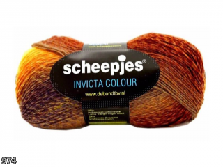 Příze Scheepjes Invicta Colour  (vlna/polyamid, 100 g) číslo: 974