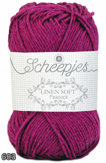 Příze Scheepjes Linen Soft  (len/bavlna/akryl, 50 g) číslo: 603
