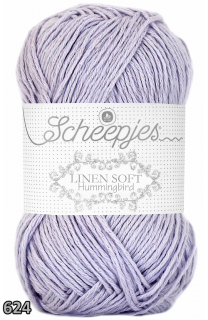 Příze Scheepjes Linen Soft  (len/bavlna/akryl, 50 g) číslo: 624