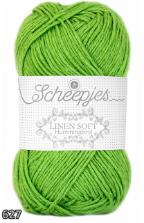 Příze Scheepjes Linen Soft  (len/bavlna/akryl, 50 g) číslo: 627