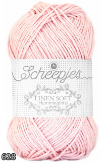 Příze Scheepjes Linen Soft  (len/bavlna/akryl, 50 g) číslo: 628