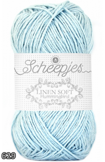 Příze Scheepjes Linen Soft  (len/bavlna/akryl, 50 g) číslo: 629