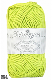 Příze Scheepjes Linen Soft  (len/bavlna/akryl, 50 g) číslo: 631