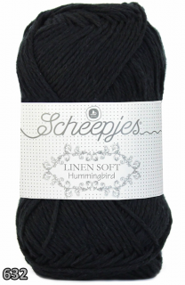 Příze Scheepjes Linen Soft  (len/bavlna/akryl, 50 g) číslo: 632