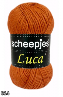 Příze Scheepjes Luca  (vlna/akryl, 100 g) číslo: 014