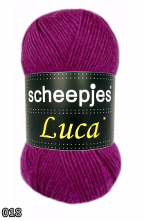 Příze Scheepjes Luca  (vlna/akryl, 100 g) číslo: 018