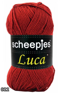 Příze Scheepjes Luca  (vlna/akryl, 100 g) číslo: 022