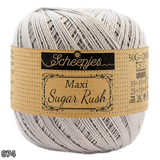Příze Scheepjes Maxi Sugar Rush  (bavlna, 50 g) číslo: 074