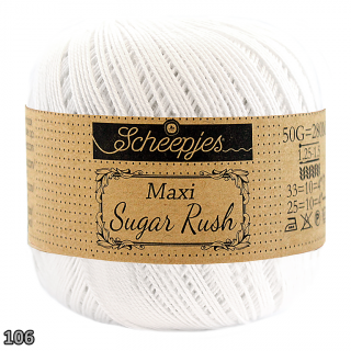 Příze Scheepjes Maxi Sugar Rush  (bavlna, 50 g) číslo: 106