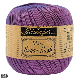 Příze Scheepjes Maxi Sugar Rush  (bavlna, 50 g) číslo: 113