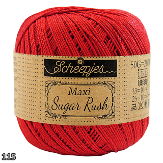 Příze Scheepjes Maxi Sugar Rush  (bavlna, 50 g) číslo: 115